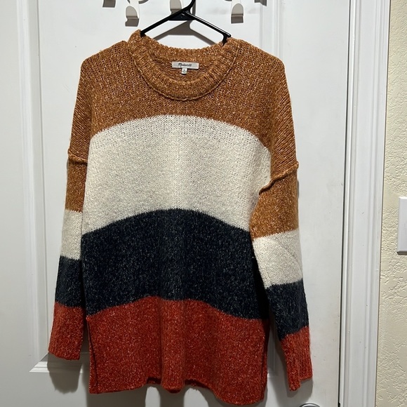 Madewell color block sweater - Picture 1 of 4
